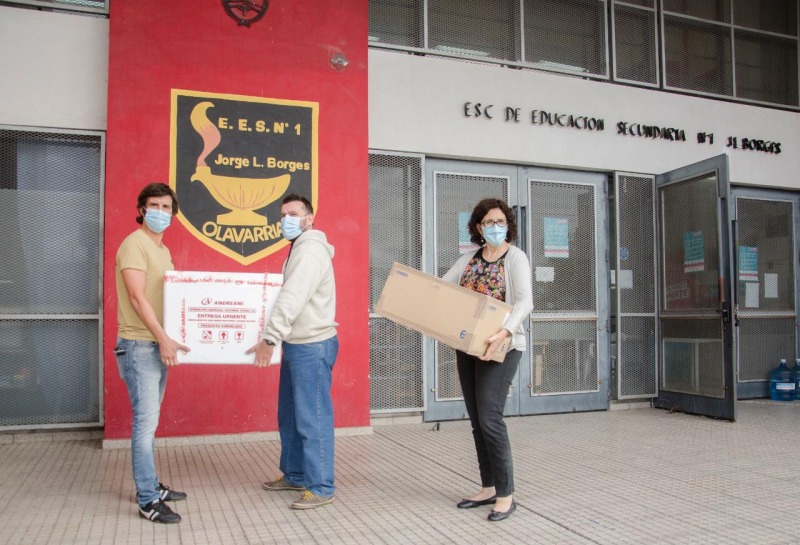 Llegaron las dosis de la Sputnik V a la secundaria 1 y a Suteba